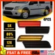 F+R Bumper LED Side Marker Light Amber&Red Lamp for 2010-13 Ford Transit Connect