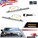 Clear lens Sequential Switchback LED Turn Signal DRL Light For 19-23 Toyota RAV4