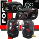 98-01 Ford Explorer G3 Halo LED Projector Headlights & Tail Lights Black Smoke