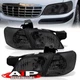 Smoked OE Style Head Lights + Clear Corner Lamps For 1997-2005 Venture Montana