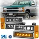 LED Headlight DOT Bumper Turning Lamp For Chevy C/K 1500 2500 3500 Tahoe 1994-99