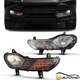 Fog Lights For 2013-2016 Ford Escape 1 Pair Clear Lens Fog Lamps w/Turn Signal