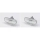 SET-H574B0949127A-2 Hella Turn Signal Lights Lamps Set of 2 Left & Right Pair