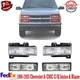 Headlights For Chevy GMC Truck 1990 1991 1992 1993 1500 2500 3500 Turn Signals