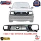 Grille Assembly For 1995 1996 1997 Toyota Tacoma 4WD Gray Shell Black Insert