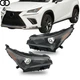 Headlight Assembly For 2018-2019-2021 Lexus NX300 NX300h Left&Right Side w/o AFS