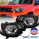 Fits 2012-2015 Toyota Tacoma Pickup Headlight 12-15 Replacement Black