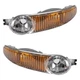 OEM Grade Turn Signal Parking Light Halogen Right Left Pair 00-07 GMC 15199555
