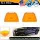 2 Replacement Turn Signal Light Amber Lens For 90-18 Benz W463 G-Class G550 G500