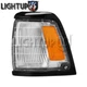 Left Driver LH Black Park Signal Light for 1992-1995 TOYOTA PICKUP 2WD