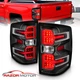 2014-2018 Full LED For Chevy Silverado 1500/2500HD/3500HD G2 Black Tail Lights