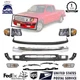 Front Chrome Bumper Kit with Headlights For 2001-2004 Toyota Tacoma 2WD Front Chrome Bumper Kit with Headlights For 2001-2004 Toyota Tacoma 2WD