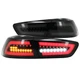 Black Smoke Fits 2008-2017 Mitsubishi Lancer 08-15 Evo X Led Tail Lights Lamps