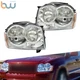 Left&Right Side For 2005 2006 07 Jeep Grand Cherokee Headlight Assembly NO Bulbs