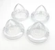 (Set/4) Clear Turn Signal Park Parking Light Lenses For 1958 Chevy Passenger Car
