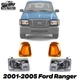 Headlight Kit Left Driver and Right Passenger Side For 2001-2005 Ford Ranger