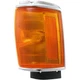 For Toyota Runner Corner Light 1987-1989 Driver Side w/ Chrome Trim Amber Lens