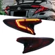 LED Red Tail Lights For Toyota C-HR CHR 2018-2022 Animation Rear Lamps Assembly 