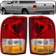 Pair LH RH Halogen Tail Lights fits FORD 93-97 RANGER