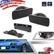 Smoke Bumper Signal + Side Marker Lights Lamps For 85-92 Chevrolet Chevy Camaro