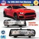 For 2018-2023 Ford Mustang LED Fog Lights w/Sequential Turn Signal + DRL Pairs