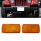 L&R For 1997-2006 Jeep Wrangler TJ Amber Lens Front Turn Signal Parking Lights
