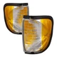 Fits 1992-2012/02/02 Ford Econoline Van Front Park Lights FO2520122 FO2521122