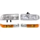 Headlight Kit For 1998-2004 Chevrolet S10 98-05 Blazer With Turn Signal Light