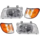 Headlight Lamp  Left-and-Right Left & Right for Kia Sportage 1998-2002