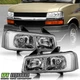 For 2003-2025 Chevy Express/GMC Savana Chrome Headlights Headlamps Left+Right