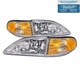 Headlights For 94-98 Ford Mustang Halogen Headlamps With Signal Lamps Assembly