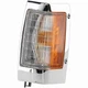 Left Driver Front Side Marker Light Assembly Fits 1990-97 Nissan Hardbody Chrome