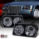 Fit 2005-2010 Chrysler 300 Assembly Projector Headlights Head Lamps Black Smoke