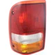 Tail Light Amber Clear & Red Lens Driver Side Halogen For 1993-1997 Ford Ranger