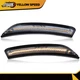 Fit For 2015-2017 Chrysler 200 Amber Led Side Marker Lights Smoked Lens 2PC