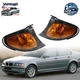 2x Corner Amber Parking Lights Turn Signals For BMW 3 Series E46 325i 2002-2005