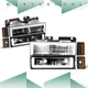 [LED DRL] Fits 88-93 Chevy C10 C/K 1500 2500 Headlight+Bumper Corner Lamps Black