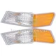 2X For 07-17 Jeep Patriot Smoke Switchback LED Turn Signal Blinker Corner Lights