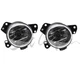 Pair Front Fog Lights Lamps For Mercedes W212 E250 E300 E350 E400 2016-2018