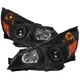Fits 10-12 SUBARU LEGACY Projector Headlight With Clear Lens
