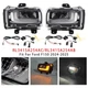 Pair LED Front Fog Light Lamp For Ford F150 2024-2025 RL3415A254AB RL3415A254AC