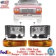 Headlights Assembly + Signal Lights For 1989-1994 Ford Explorer/Ranger/Bronco II