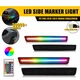 RGB LED Side Marker Lights 4X Fit For 2015 2016-2023 Dodge Challenger 68195789AB