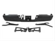 For 10-12 Dodge Ram 25 3500 Rear Bumper Black Face Bar Bracket Brace W/O Sensor For 10-12 Dodge Ram 25 3500 Rear Bumper Black Face Bar Bracket Brace W/O Sensor
