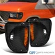 Fit 92-07 Ford E150 E250 E350 E450 Econoline Matte Black Signal Corner Park Lamp