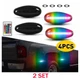 Color Changing RGB LED Side Marker Lights 8X Fits 2001-14 Chevy Silverado 3500HD Color Changing RGB LED Side Marker Lights 8X Fits 2001-14 Chevy Silverado 3500HD