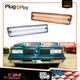 Dynamic Amber&White LED Signal Lights Clear For 81-88 Oldsmobile Cutlass Supreme