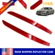 For 2014-2015 Kia Optima Left Right Rear Bumper Reflector Light Cover 55112678AA