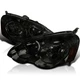 Acura Rsx Jdm Smoke Diamond Euro Head Light Signal Pair