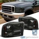 Fits 1999-2004 Ford F250 F350 SuperDuty 00-04&nbsp;Excursion Smoke Headlights Lamps